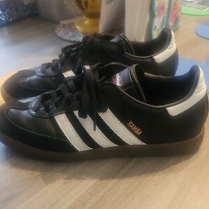 Adidas Samba Black and White Sneakers